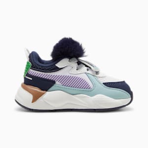 Tenis para infantes puma influencers green mesh sneaker RS-X, puma influencers White-Ultra Violet, extralarge